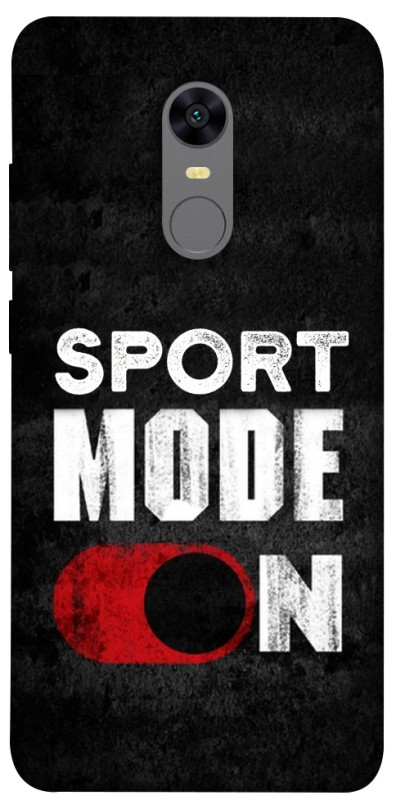 Чехол itsPrint Sport mode on для Xiaomi Redmi 5 Plus / Redmi Note 5 (Single Camera), спорт, купить оптом с доставкой