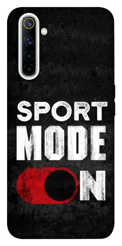 Чехол itsPrint Sport mode on для Realme 6, спорт, купить оптом с доставкой