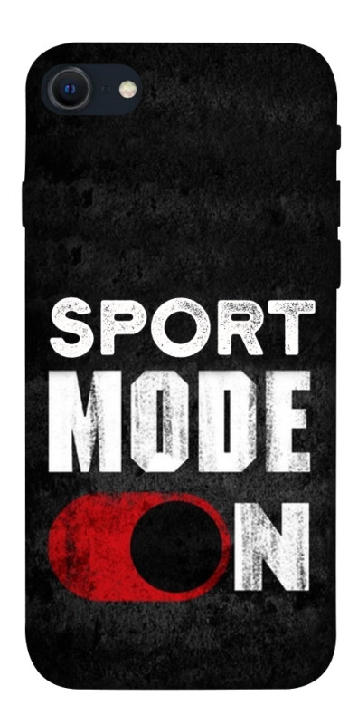 Чехол itsPrint Sport mode on для Apple iPhone SE (2020), спорт, купить оптом с доставкой