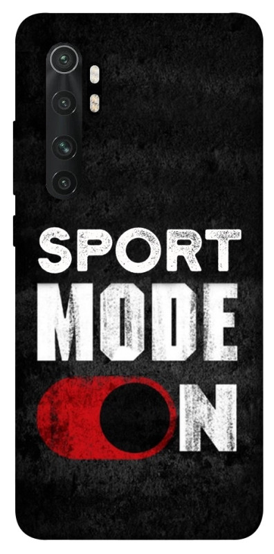 Чехол itsPrint Sport mode on для Xiaomi Mi Note 10 Lite, спорт, купить оптом с доставкой