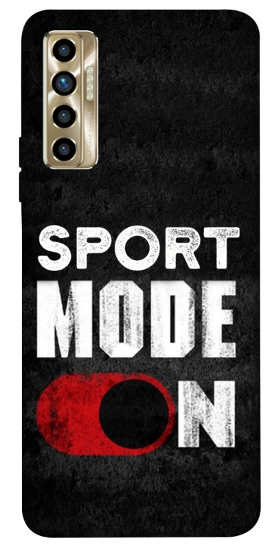 Чехол itsPrint Sport mode on для TECNO Camon 17P, спорт, купить оптом с доставкой