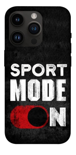 Чехол itsPrint Sport mode on для Apple iPhone 14 Pro (6.1")