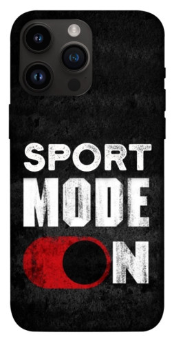 Чехол itsPrint Sport mode on для Apple iPhone 14 Pro Max (6.7")