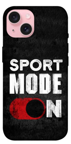 Чехол itsPrint Sport mode on для Apple iPhone 15 (6.1")
