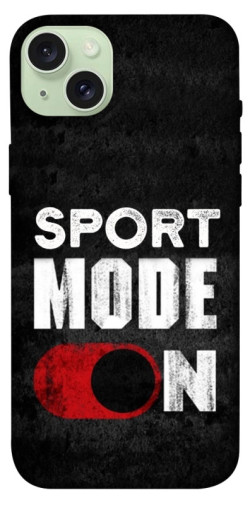 Чехол itsPrint Sport mode on для Apple iPhone 15 Plus (6.7")