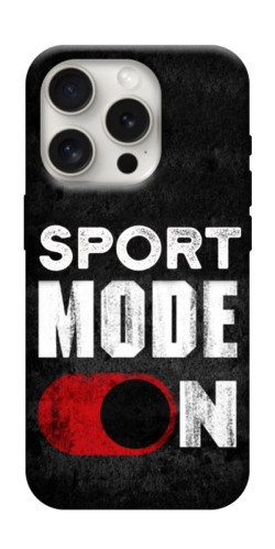 Чехол itsPrint Sport mode on для Apple iPhone 16 Pro Max (6.9")