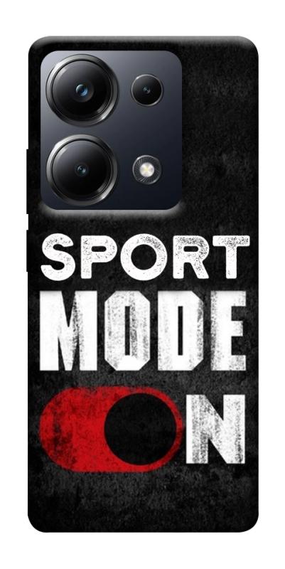 Чехол itsPrint Sport mode on для Xiaomi Redmi 13 4G / Poco M6 4G, спорт, купить оптом с доставкой
