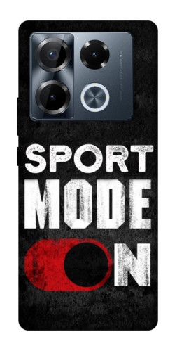 Чехол itsPrint Sport mode on для Infinix Note 40 Pro 4G