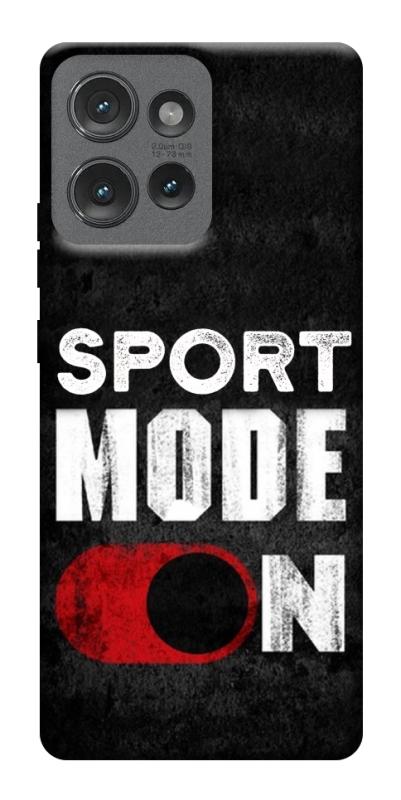 Чехол itsPrint Sport mode on для Motorola Edge 50, спорт, купить оптом с доставкой