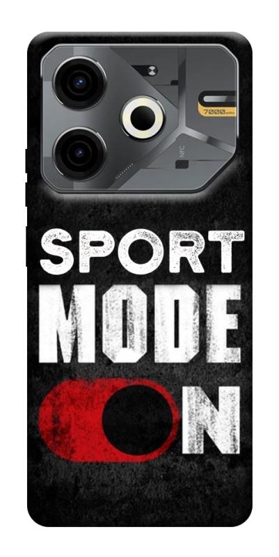 Чехол itsPrint Sport mode on для TECNO Pova 6 Neo (LI6), спорт, купить оптом с доставкой