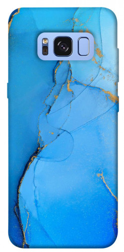 Чехол itsPrint Синий с золотом для Samsung G950 Galaxy S8
