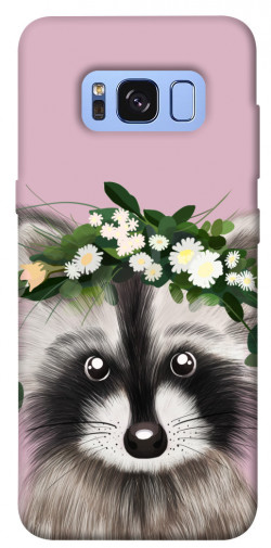 Чохол itsPrint Raccoon in flowers для Samsung G950 Galaxy S8
