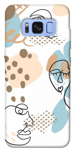 Чехол itsPrint Face pattern для Samsung G950 Galaxy S8