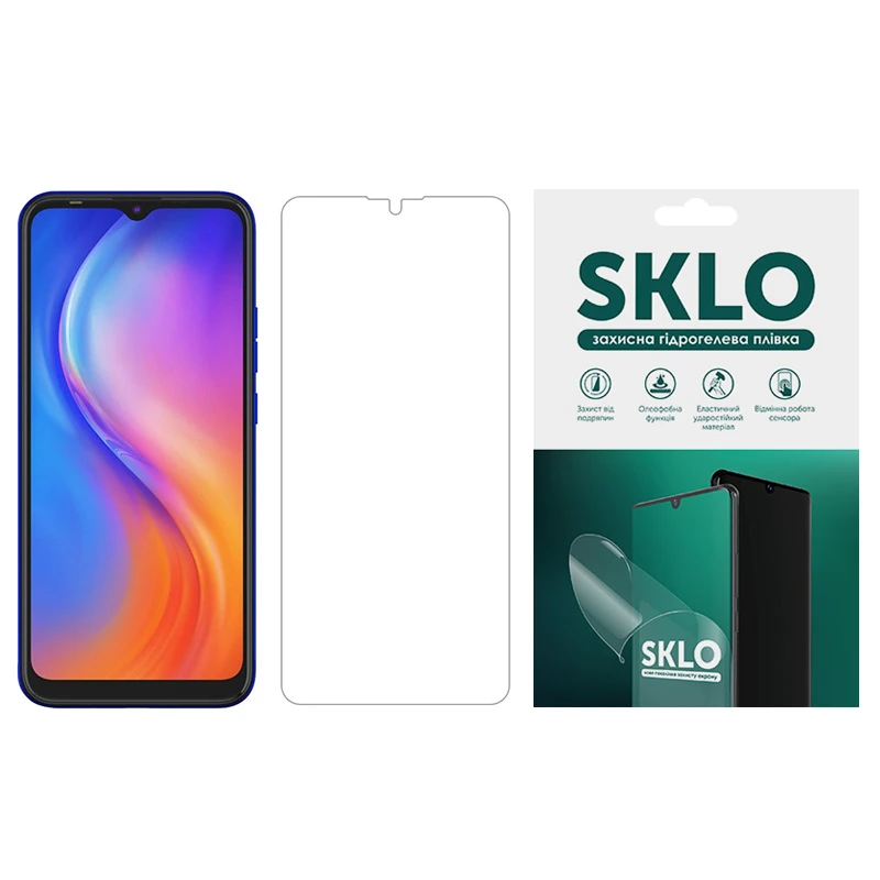 Защитная гидрогелевая пленка SKLO (экран) для TECNO Camon 19 Neo, Матовый, Бронированная пленка, купить оптом с доставкой