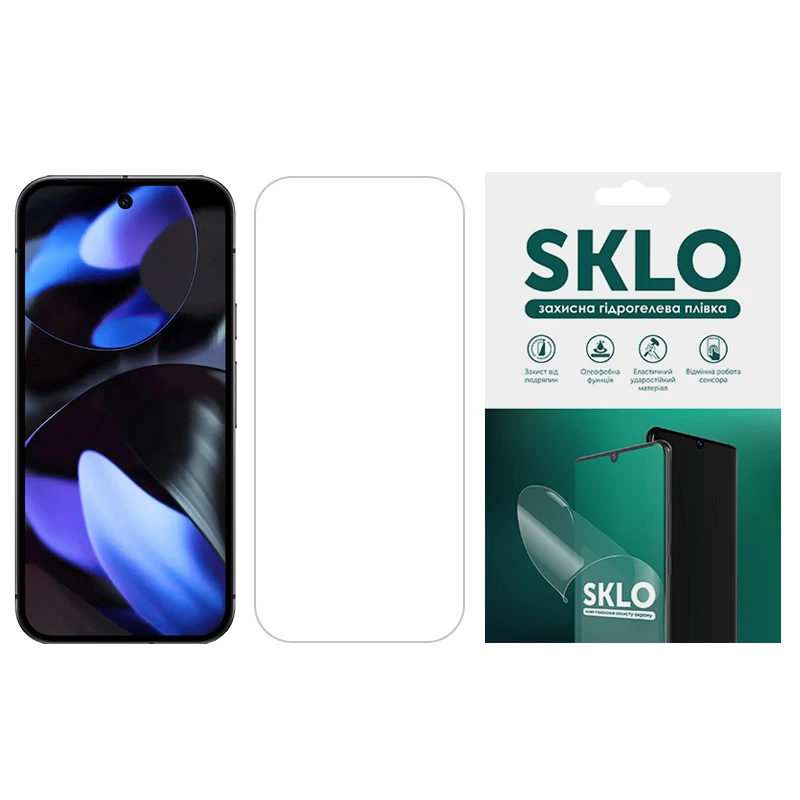Защитная гидрогелевая пленка SKLO (экран) для Google Pixel 9, Прозрачный, Бронированная пленка, купить оптом с доставкой