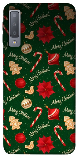 Чехол itsPrint Merry Christmas для Samsung A750 Galaxy A7 (2018)
