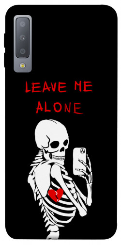 Чехол itsPrint Leave me alone для Samsung A750 Galaxy A7 (2018)