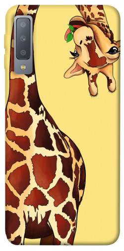 Чехол itsPrint Cool giraffe для Samsung A750 Galaxy A7 (2018)