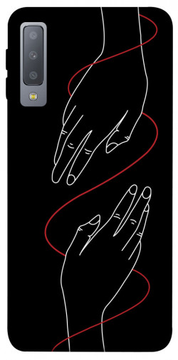 Чехол itsPrint Плетение рук для Samsung A750 Galaxy A7 (2018)