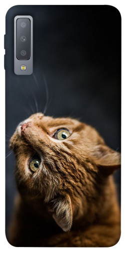 Чехол itsPrint Рыжий кот для Samsung A750 Galaxy A7 (2018)