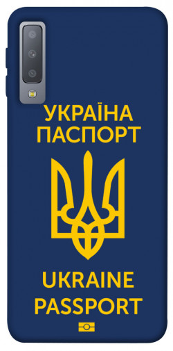 Чехол itsPrint Паспорт українця для Samsung A750 Galaxy A7 (2018)