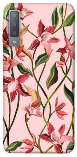 Чехол itsPrint Floral motifs для Samsung A750 Galaxy A7 (2018)