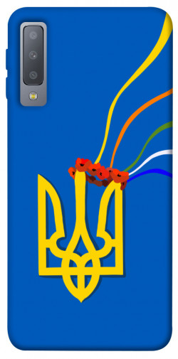 Чехол itsPrint Квітучий герб для Samsung A750 Galaxy A7 (2018)