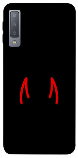Чохол itsPrint Red horns для Samsung A750 Galaxy A7 (2018)