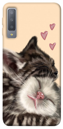 Чохол itsPrint Cats love для Samsung A750 Galaxy A7 (2018)