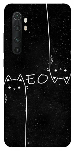 Чохол itsPrint Meow для Xiaomi Mi Note 10 Lite
