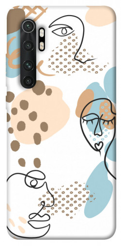 Чехол itsPrint Face pattern для Xiaomi Mi Note 10 Lite