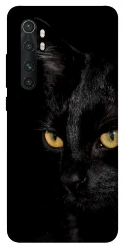 Чехол itsPrint Черный кот для Xiaomi Mi Note 10 Lite