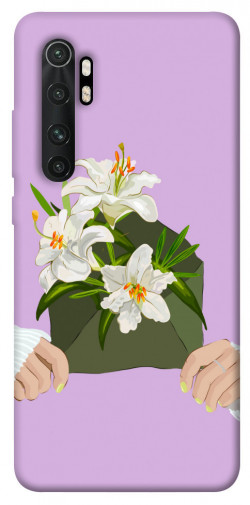 Чехол itsPrint Flower message для Xiaomi Mi Note 10 Lite