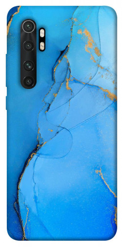 Чехол itsPrint Синий с золотом для Xiaomi Mi Note 10 Lite