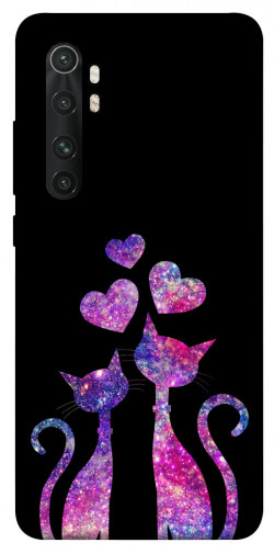 Чохол itsPrint Космічні коти для Xiaomi Mi Note 10 Lite
