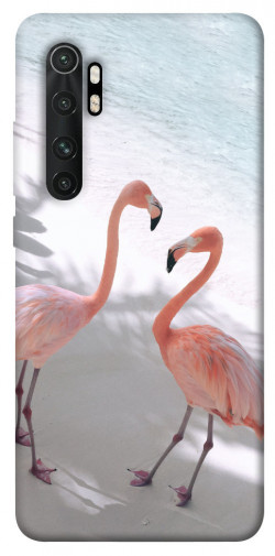 Чохол itsPrint Flamingos для Xiaomi Mi Note 10 Lite