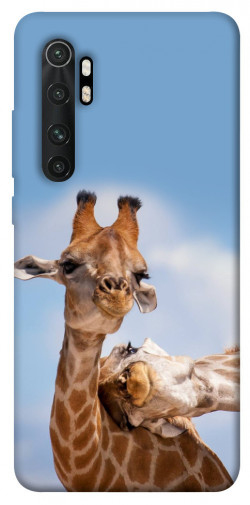 Чохол itsPrint Милі жирафи для Xiaomi Mi Note 10 Lite