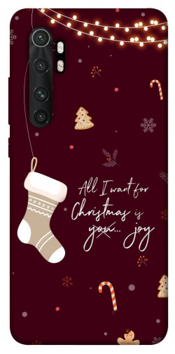 Чехол itsPrint Новогоднее пожелание для Xiaomi Mi Note 10 Lite