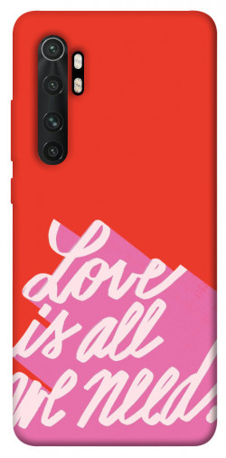 Чехол itsPrint Love is all need для Xiaomi Mi Note 10 Lite