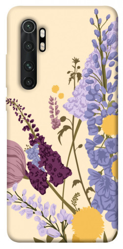 Чохол itsPrint Flowers art для Xiaomi Mi Note 10 Lite