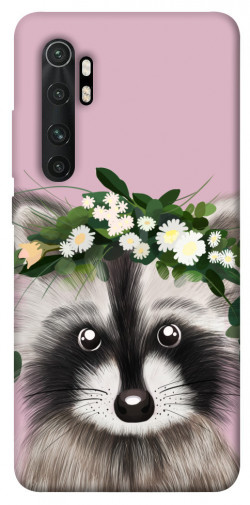 Чохол itsPrint Raccoon in flowers для Xiaomi Mi Note 10 Lite