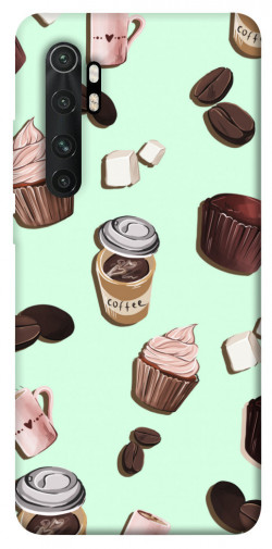 Чехол itsPrint Coffee and sweets для Xiaomi Mi Note 10 Lite