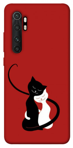 Чехол itsPrint Влюбленные коты для Xiaomi Mi Note 10 Lite