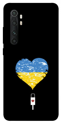 Чохол itsPrint З Україною в серці для Xiaomi Mi Note 10 Lite
