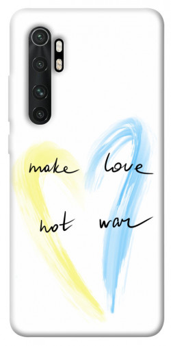 Чехол itsPrint Make love not war для Xiaomi Mi Note 10 Lite