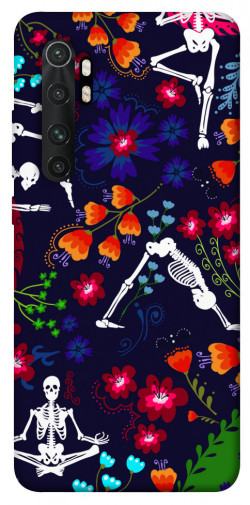 Чехол itsPrint Yoga skeletons для Xiaomi Mi Note 10 Lite