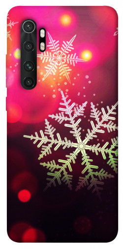 Чехол itsPrint Снежинки для Xiaomi Mi Note 10 Lite