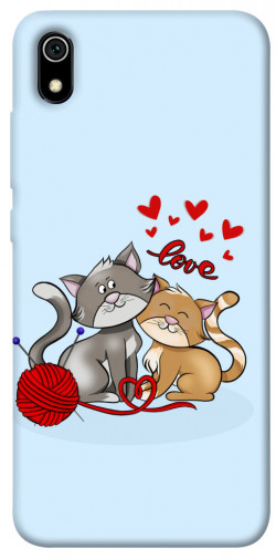 Чохол itsPrint Два коти Love для Xiaomi Redmi 7A