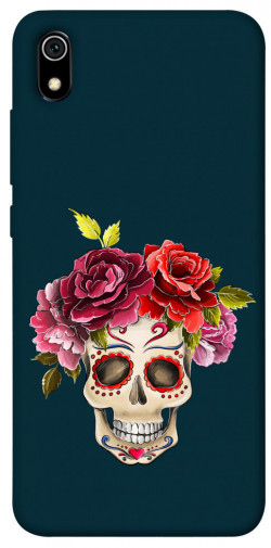 Чохол itsPrint Flower skull для Xiaomi Redmi 7A