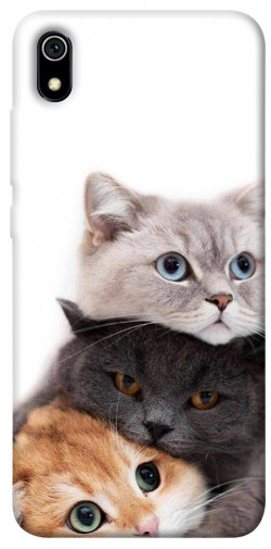 Чехол itsPrint Три кота для Xiaomi Redmi 7A